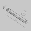 Миниатюра фото светильник модульный maytoni points shelf  c149cl-l300-6w3k-b | 220svet.ru