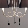 Миниатюра фото подвесная люстра mantra paola painted silver 3532 | 220svet.ru