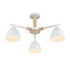 Миниатюра фото потолочная люстра lumion colange 8095/3c белый | 220svet.ru