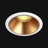 Миниатюра фото встраиваемый светильник crystal lux clt 052c wh-go | 220svet.ru
