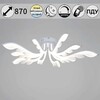 Миниатюра фото потолочный светильник reluce 14390-0.3-5+5 white | 220svet.ru