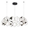 Миниатюра фото подвесная светодиодная люстра odeon light trellis 5087/68l черный | 220svet.ru