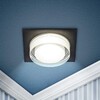 Миниатюра фото светильник встраиваемый декоративный эра dk108 bk под лампу mr16 gu5.3 черный б0058399 | 220svet.ru