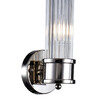 Миниатюра фото настенный светильник delight collection claridges 1 nickel | 220svet.ru