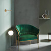 Миниатюра фото настенный светильник imperium loft lines ball 72 black 278411-26 | 220svet.ru
