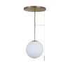 Миниатюра фото светильник на штанге loft it signal 10029pm gold | 220svet.ru