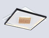 Миниатюра фото потолочный светодиодный светильник ambrella light linetech fl fl4791 wh/bk/wd | 220svet.ru