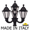 Миниатюра фото садово-парковый фонарь fumagalli ricu/ofir/rut 3l+1 e26.157.r31.axf1r | 220svet.ru