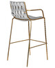 Миниатюра фото стул барный 2шт dobrin miller gold lmn-1637-n_g-m_v-135-37-12358 | 220svet.ru