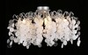 Миниатюра фото потолочная люстра crystal lux tenerife pl8 silver | 220svet.ru