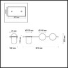 Миниатюра фото настенный светильник odeon light flower 4681/2w | 220svet.ru