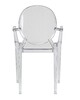 Миниатюра фото набор 2 шт стул обеденный dobrin louis ghost lmzl-рс801-n2-13422 | 220svet.ru