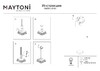 Миниатюра фото ландшафтный светильник maytoni scope o025fl-01b1 | 220svet.ru