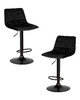 Миниатюра фото набор 2шт стул барный dobrin tailor black lm-5017-blackbase-n_b-m_v-black-13689 | 220svet.ru