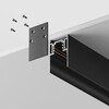 Миниатюра фото шинопровод магнитный maytoni busbar trunkings gravity trx010-412b | 220svet.ru