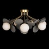 Миниатюра фото потолочная люстра loft it 10008/8c grey | 220svet.ru