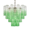 Миниатюра фото подвесная люстра loft it murano 10580/600 clear green | 220svet.ru