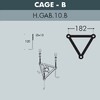 Миниатюра фото садово-парковый фонарь fumagalli artu/g300 g30.158.000.axe27 | 220svet.ru