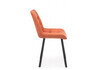 Миниатюра фото стул на металлокаркасе woodville челси п терракотовый (zd 432) / черный np 632519 | 220svet.ru