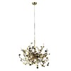 Миниатюра фото подвесной светильник crystal lux garden sp3 d400 gold | 220svet.ru
