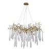 Миниатюра фото подвесная люстра crystal lux reina sp8 d1000 gold pearl | 220svet.ru