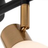 Миниатюра фото спот arte lamp falena a3117pl-4bk | 220svet.ru