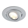 Миниатюра фото встраиваемый светильник arte lamp accento a4009pl-1gy | 220svet.ru