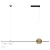 Миниатюра фото подвесной светильник odeon light stilo 6601/30l черный | 220svet.ru