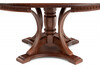 Миниатюра фото стол деревянный раскладной woodville нозеан круглый миланский орех 615232 | 220svet.ru