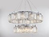 Миниатюра фото подвесная люстра newport 4358+12/s chrome м0062828 | 220svet.ru