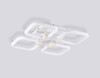 Миниатюра фото потолочная светодиодная люстра с пультом ду ambrella light acrylica fa3819 | 220svet.ru