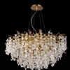 Миниатюра фото подвесная люстра ilamp 7004-d800 gd | 220svet.ru