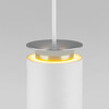 Миниатюра фото подвесной светодиодный светильник 9+4w 4200к elektrostandard dls021 матовый/серебро | 220svet.ru