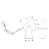 Миниатюра фото настольная лампа lucide chago 45564/01/66 | 220svet.ru