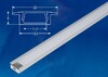 Миниатюра фото профиль встраиваемый (ul-00005026) uniel ufe-k01 silver/frozen 200 polybag | 220svet.ru