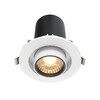 Миниатюра фото встраиваемый светодиодный светильник maytoni hidden dl045-01-10w3k-w | 220svet.ru