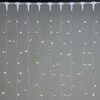 Миниатюра фото гирлянда занавес 1 x 9 м тепло-белый 220в 900 led провод прозрачный пвх ip54 ltc pcl901-10-2ww | 220svet.ru
