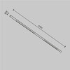 Миниатюра фото светильник светодиодный штанговый maytoni points axity c101cl-l1000-24w3-6k-bs | 220svet.ru