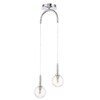 Миниатюра фото подвесной светильник crystal lux luxury sp2 chrome | 220svet.ru