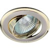 Миниатюра фото встраиваемый светильник эра литой kl22а sn/g c0043708 | 220svet.ru