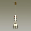 Миниатюра фото подвесной светодиодный светильник odeon light exclusive amore 5411/18lb | 220svet.ru
