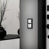 Миниатюра фото рамка из поликарбоната на 2 поста werkel hammer черный w0022408 | 220svet.ru