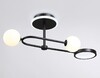 Миниатюра фото потолочный светодиодный светильник ambrella light comfort linetech fl66223 | 220svet.ru