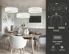 Миниатюра фото подвесной светодиодный светильник ambrella light acrylica original fa6206 | 220svet.ru