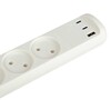 Миниатюра фото удлинитель электрический эра u-3-3m-usb-w 3 розетки + 3xusb a+c 3м 10а белый б0069076 | 220svet.ru