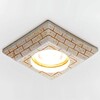 Миниатюра фото встраиваемый светильник ambrella light desing d2920 bg | 220svet.ru