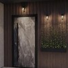 Миниатюра фото уличный настенный светильник novotech cayen 370973 черный | 220svet.ru
