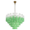 Миниатюра фото подвесная люстра loft it murano 10580/800 clear green | 220svet.ru